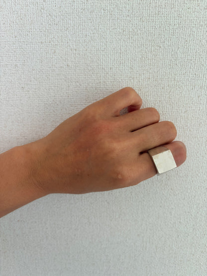 Square Ring – Handcrafted Sterling Silver Ring | Maltka