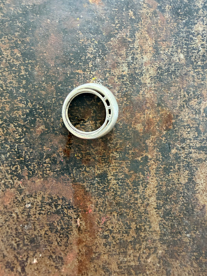 Halo Ring – Sculptural Sterling Silver Ring | Maltka