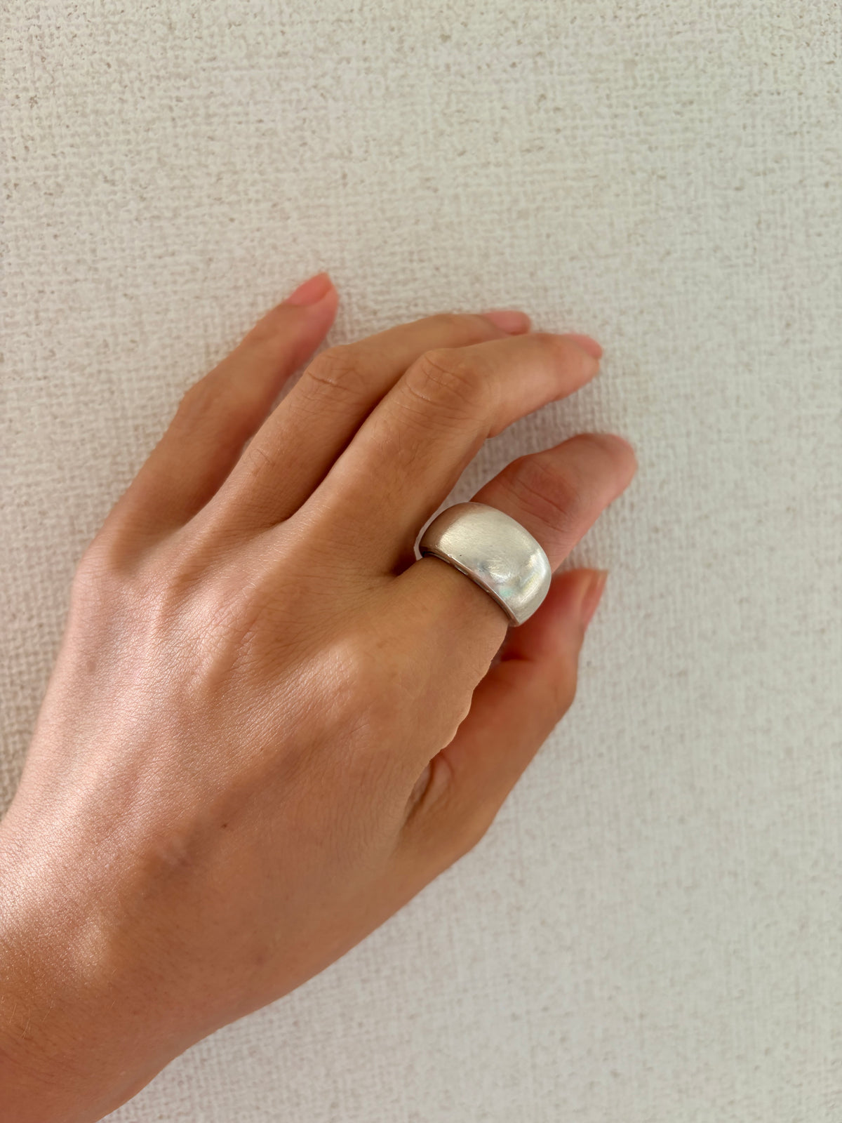 Halo Ring – Sculptural Sterling Silver Ring | Maltka