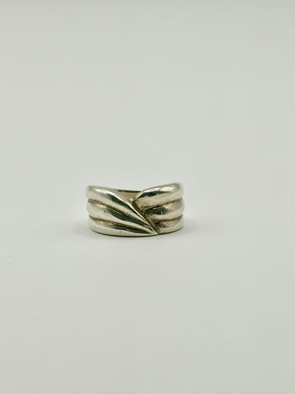 Leaf Ring – Sterling Silver Organic Ring | Maltka