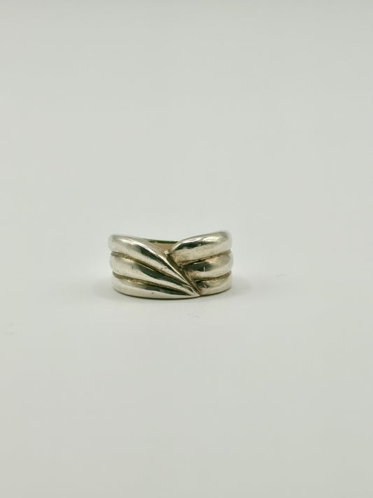Leaf Ring – Sterling Silver Organic Ring | Maltka