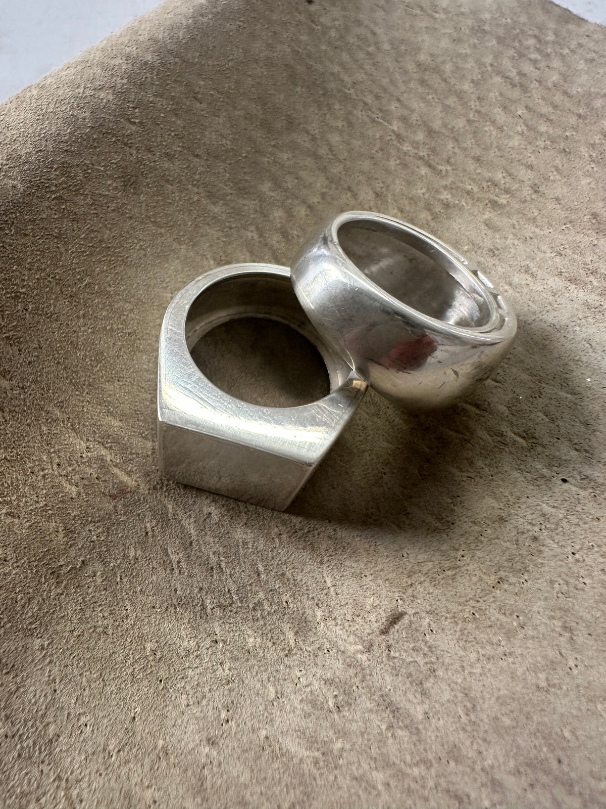 Halo Ring – Sculptural Sterling Silver Ring | Maltka